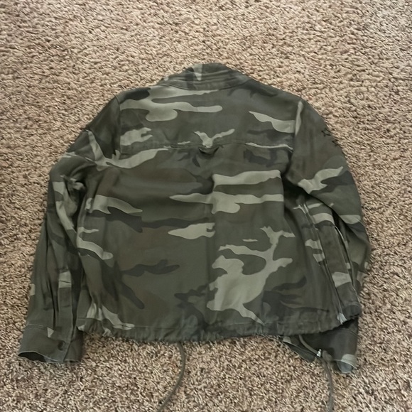 Rails Army Print Utility Jacket - Picture 5 of 6